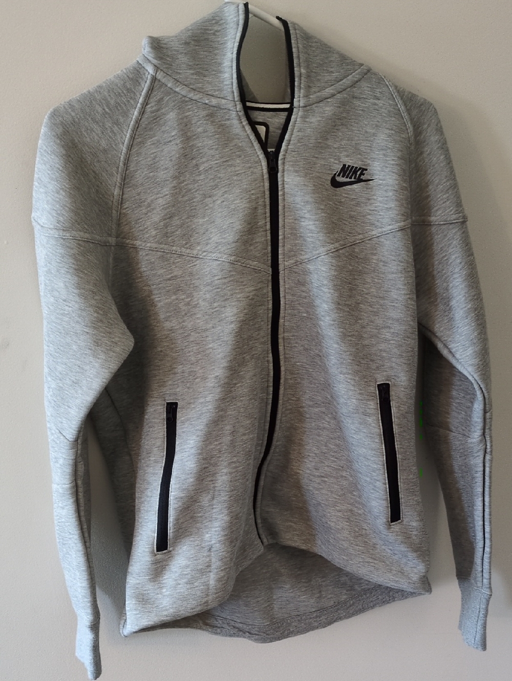 Nike Tech Grey Full-Zip Hoodie